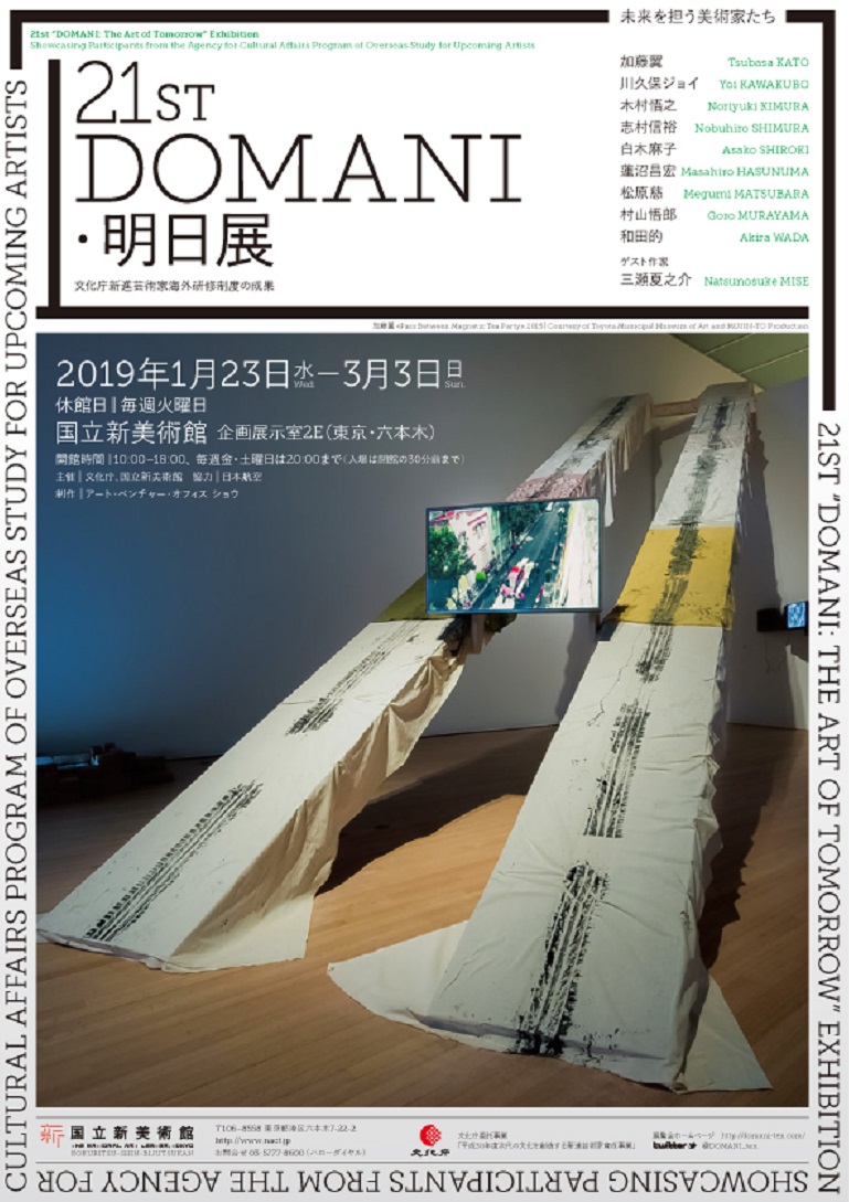 未来を担う美術家たち 21st Domani 明日展文化庁新進芸術家海外研修