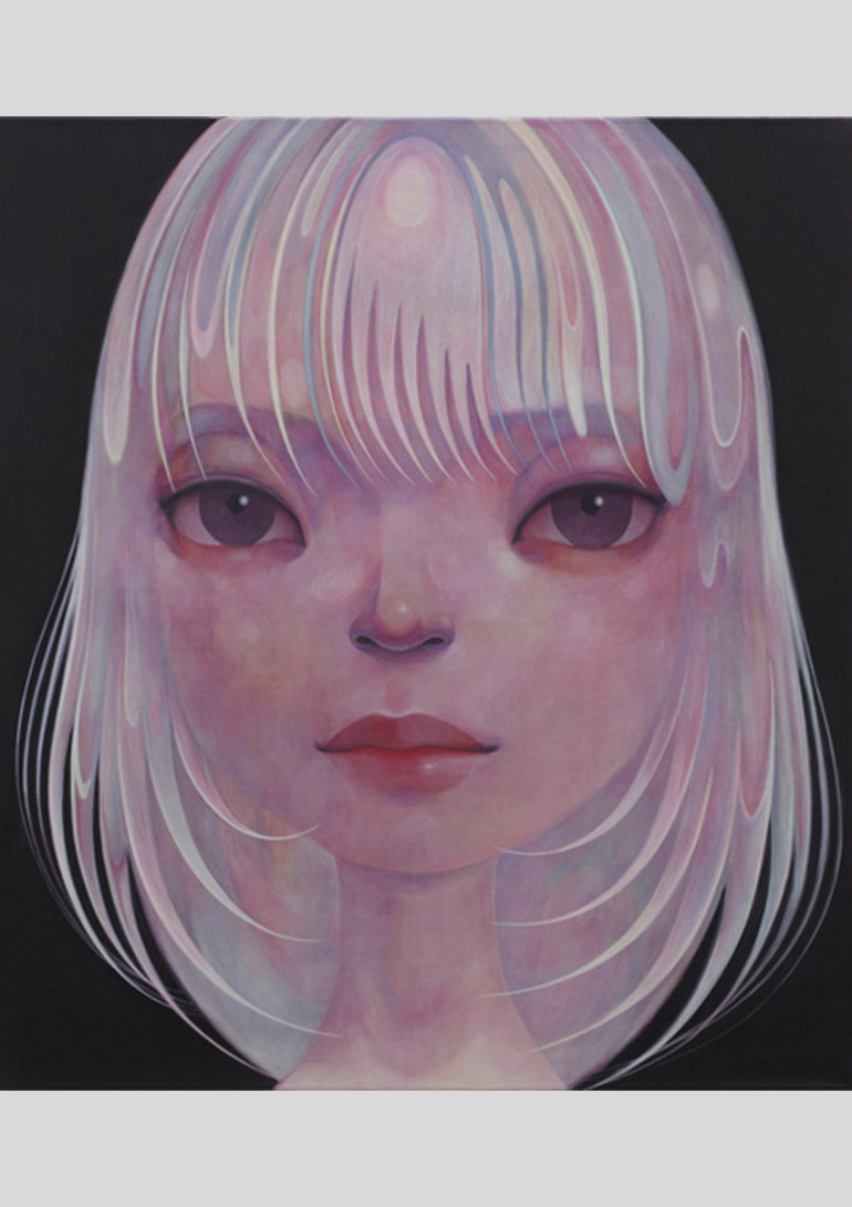 silence  2013  acrylic on canvas  130.0 x 115.0 cm  ©︎Hideaki Kawashima：「川島秀明 個展 [2001-2014]」8/ ART GALLERY/ Tomio Koyama Gallery